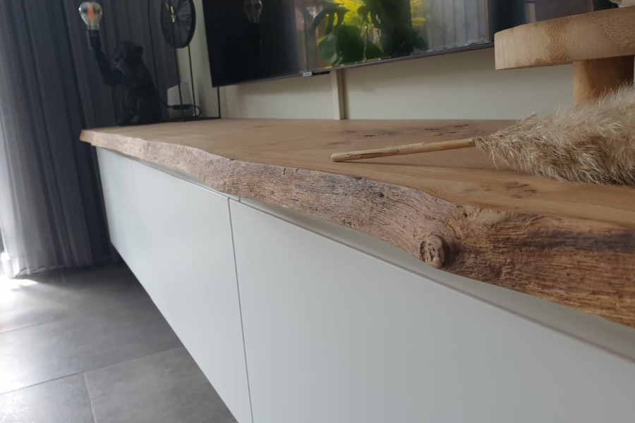 Maatwerk plank voor IKEA-meubel
